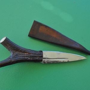Scottish Dress Sgian Dubh with leather sheath