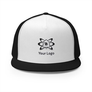 Custom Embroidered 5-Panel Trucker Cap | Your Logo Hat | Branded Snapback for Businesses & Events By Bran-Ding