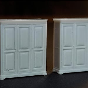 x2 ST 1/64 1/87 HO N Z miniatyrgarderobsdioramamodell arkitektur dockhus modelljärnväg modelldelar Max.Miniatyrer