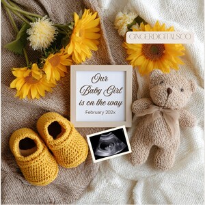 Surprise Baby Announcement | Editable Canva Pregnancy Reveal Template | Funny Digital Download for Parents