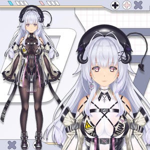Customizable Live2D Premade Vtuber | Editable & Rigging | Customized