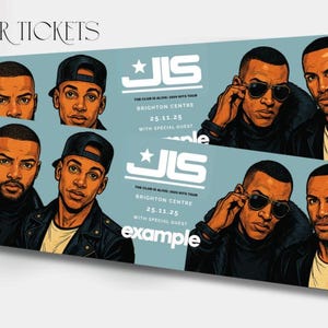 JLS Tickets, Erinnerungsstücke | Perfektes Geschenk!