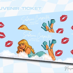 Sabrina Carpenter Eintrittskarten, Erinnerungsstücke | Perfektes Geschenk!