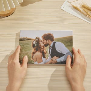 Gepersonaliseerde fotovideoboek – gepersonaliseerd videocadeau met tekst – 1 GB geheugen, oplaadbaar display – herdenkingsmonument voor dierbaren