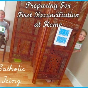 Sacrament of Reconciliation Practice Printables - Instant Download | No Prep Activity for Children