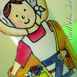 ABC Catholic Saints Printable Craft - Etsy
