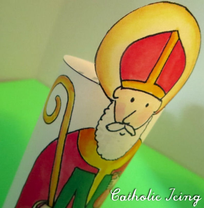 ABC Catholic Saints Printable Craft - Etsy