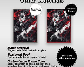 onirim card sleeves UAONO MTG - Death 100 Count Standard Size size card sleeves are sized at 62mm x 89mm for TCGs like Cardfight Oni Mask MTG Card Sleeves,tcg