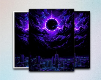 Mtg Card Sleeves,Voidsphere Urban Eclipse Card Sleeves,Top Quality and Detailed Magic Sleeves,Detailed Magic: The Gathering Accessories