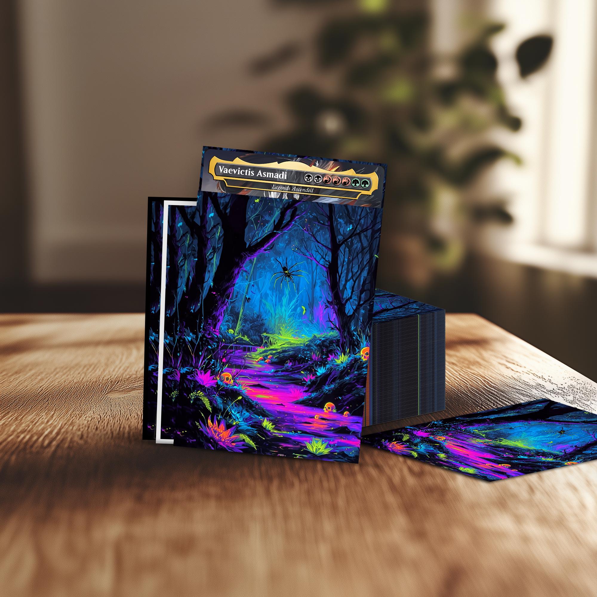 neon card sleeves Dragon Shield Dual Matte Sleeves main image 1