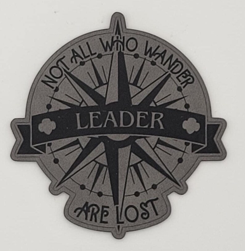 Girl Scout Wander Patch| Leader, Volunteer, Troop Number | Iron On Leader