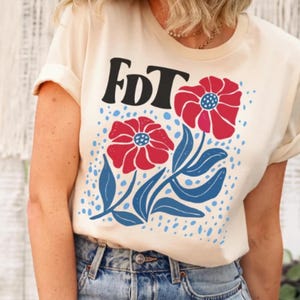 Subtle Anti Trump shirt, FDT shirt anti maga shirt, anti trump gift, Liberal shirt, democrat shirt, feminist shirt, funny political shirt