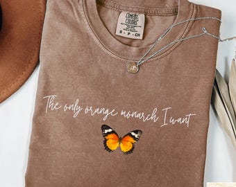 Anti-Authoritarian Monarch Butterfly Comfort Colors Shirt