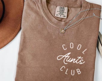 Komfort Farben Tanten Club T-Shirt, Tante Geschenk