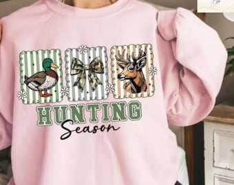 Bluza z kokardą w kamuflażu Hello Hunting – prezent na sezon jeleni