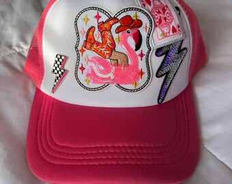 Truckerhoed met zomerpatch