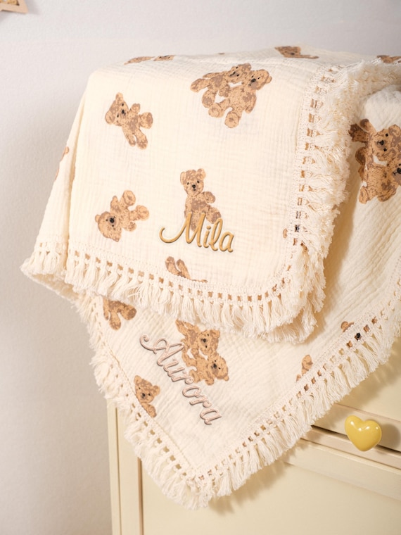 Couverture bébé flanelle couette pour bébé berceau dessin animé motif