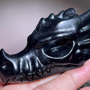 3&quot;Natural Green jade skull,Dragon head skull, Quartz crystal Dragon skull,Hand carved,Home Decoration,Crystal healing,Crystal gift 1x