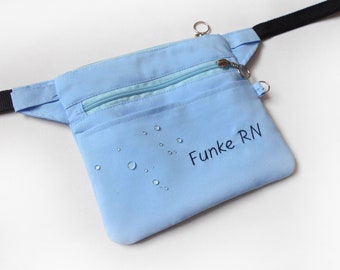 Fluid Repellent Fabric Waist Bag, Water Proof Fanny Pack, Registered Nurse Utility Belt Pouch, Medical Gift