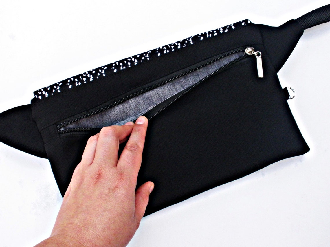 ADD A ZIP POCKET Fanny Pack Zipper Pocket External Back Etsy