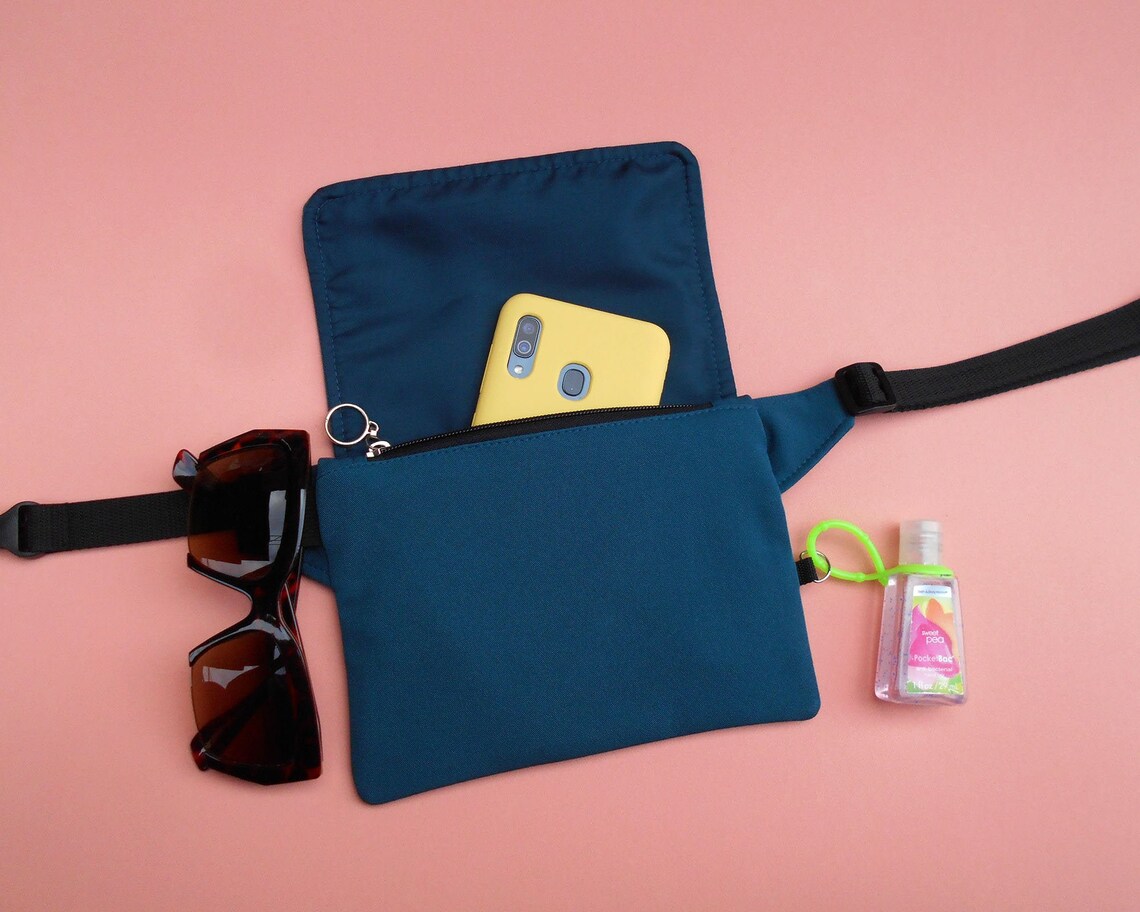 Mini Fanny Pack Vegan Hip Bag Cute Waist Bag Small Belt Bag Etsy