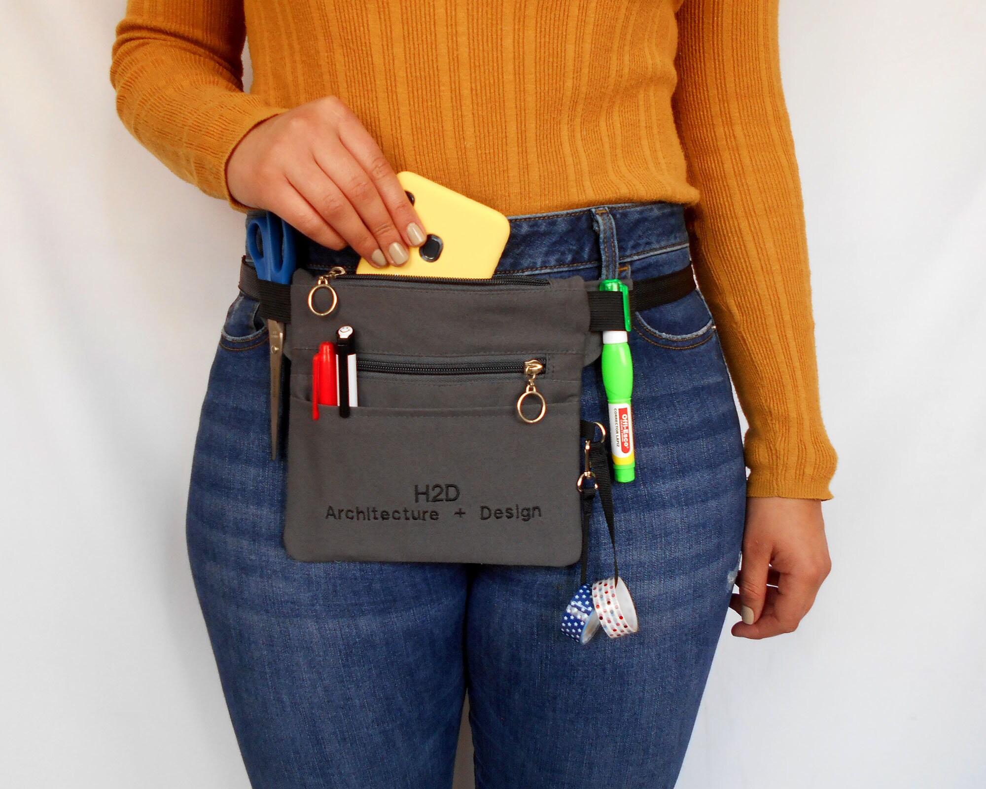 Small Business Fanny Pack Custom Text Hip Bag Personalized Etsy