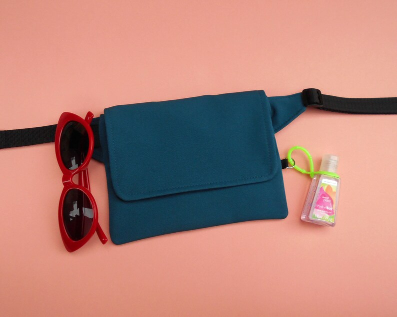 Mini Fanny Pack Vegan Hip Bag Cute Waist Bag Small Belt Bag Etsy