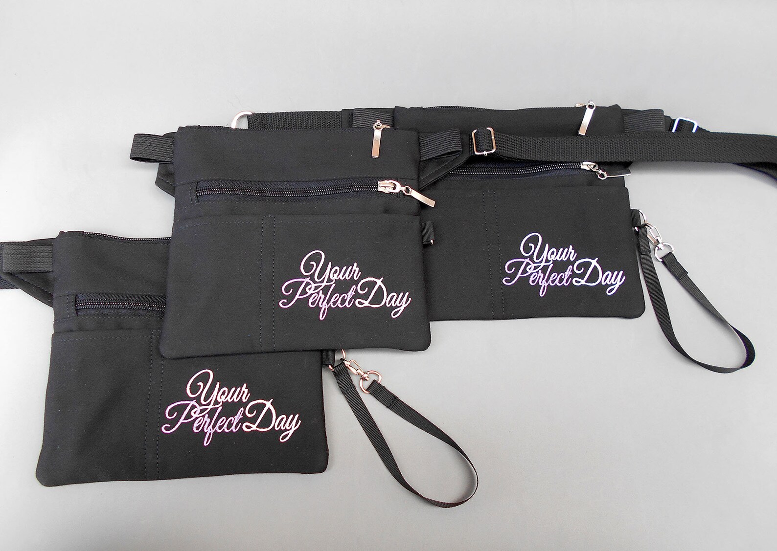 Fanny Pack With Logo Custom Text Hip Bag Personalize Belt Etsy