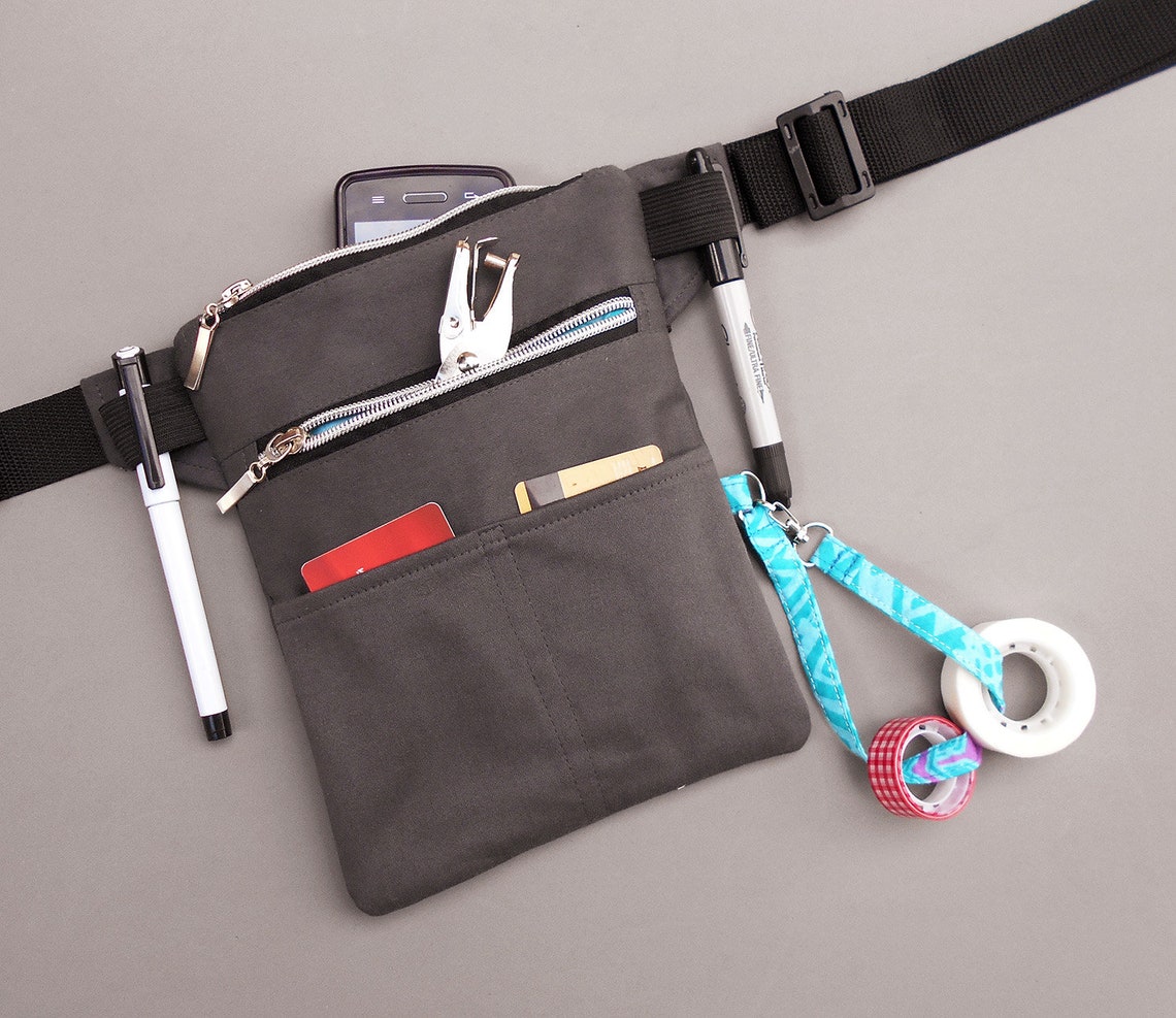Women Utility Belt Bag Fabric Fanny Pack Nurse Bag Small Etsy Canada
