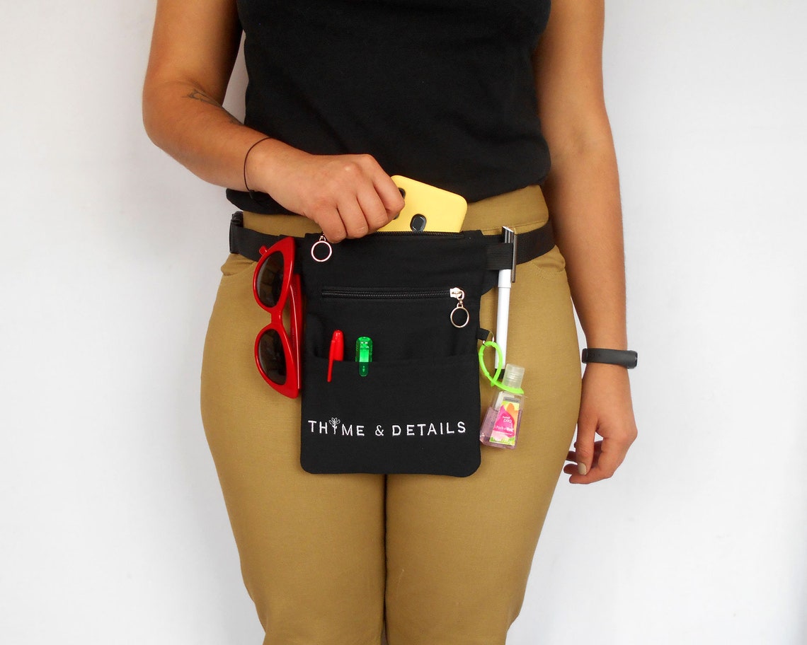 Custom Fanny Pack Logo Hip Bag Event Planner Wedding Belt Etsy