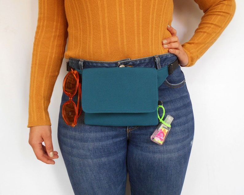 Mini Fanny Pack Vegan Hip Bag Cute Waist Bag Small Belt Bag Etsy