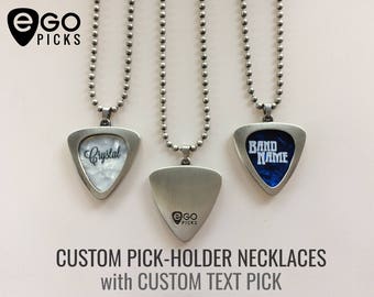 Black And White Doted Linear Triangle Custom Guitar Pick Pendant Necklace Keychain 