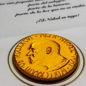 Replik des Friedensnobelpreisträgers – Venezolanischer Tribut | 3D Gedrucktes Sammlerstück | Symbol der Hoffnung & Geschichte