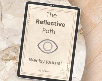 10-Wochen Wochen Reflection Journal - Druckbares Erinnerungsbuch für mehr Achtsamkeit