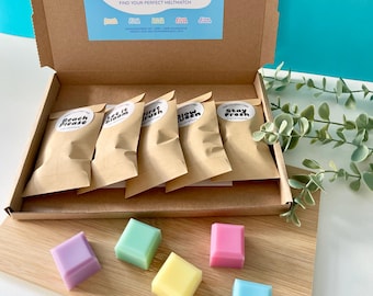 Melt Matchbox Frühling-Sommer | 5 Waxmelts zum Testen | Sojawachs Duftmelts | Geschenkidee