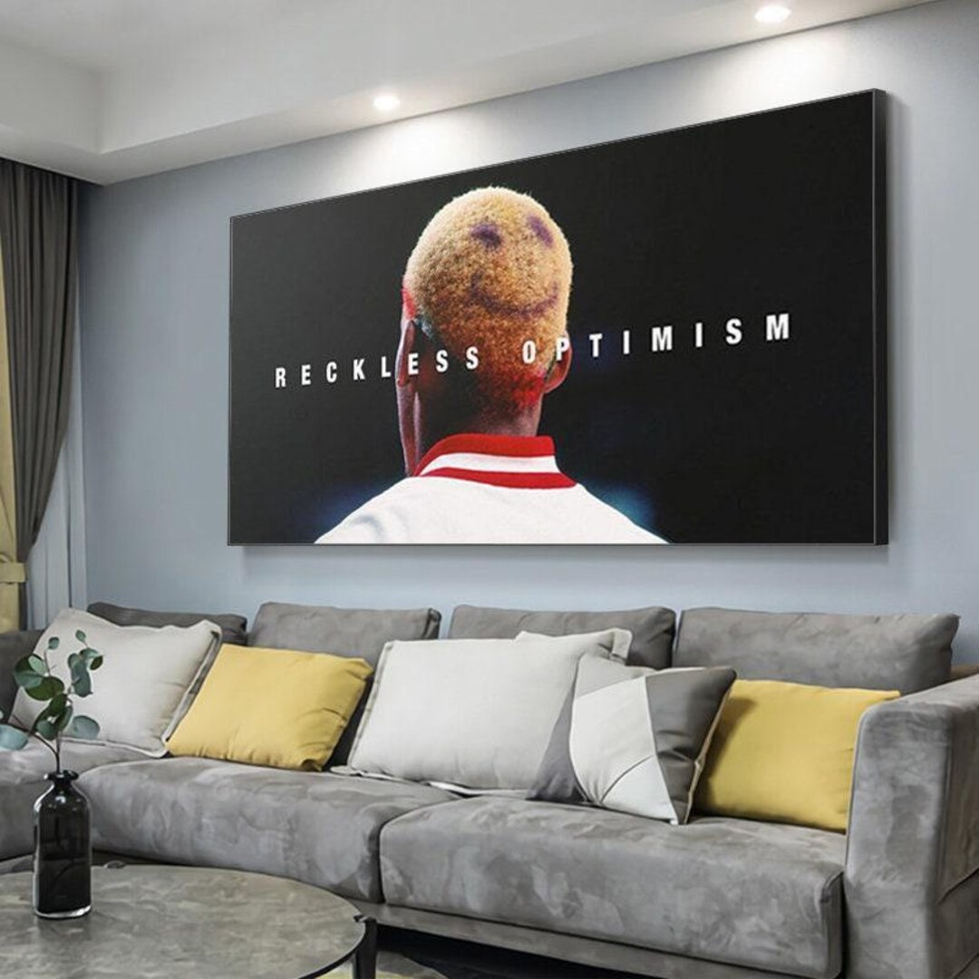NBA - Dennis Rodman Reckless Optimism Motivational Quote Basketball ...