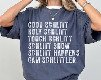 Comfort Colors® Good Schlitt Holy Schlitt Tough Schlitt Cam Schlittler T-Shirt, Good Schlitz shirt