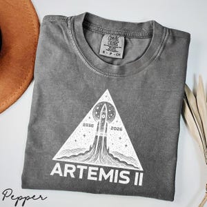 Camiseta del lanzamiento del cohete Artemis II 2026, camiseta de la futura misión lunar, sudadera con capucha de exploración espacial, regalo científico