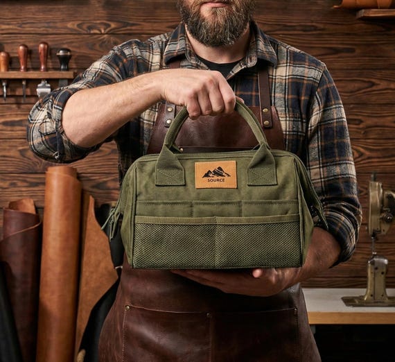 Tactical EDC Tool Bag | Military Style Organizer with YKK Zipper | Durable 600D Nylon Carry Bag for Outdoor, Range, Workshop