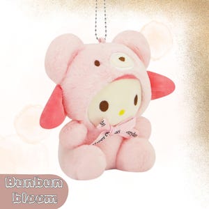 Portachiavi di peluche kawaii per borse e zaini / Ciondolo morbido da 5 pollici a forma di cartone animato / Grazioso accessorio portachiavi / Piccolo regalo per ragazze e adolescenti