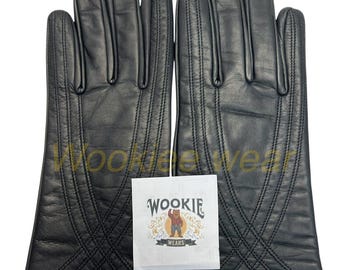 Bo-Katan Inspired  Cosplay gloves | Mandalorian Leather | Custom Handmade Star Wars Costume Accessories