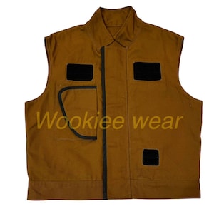 Cad Bane Inspired Cosplay Vest: Custom Made Leather or Canvas