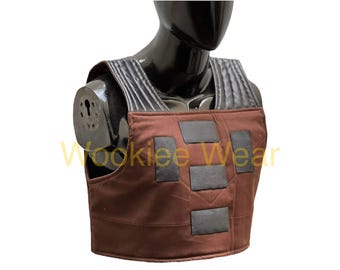 Handgemachte mandalorianisch inspirierte Weste | Rüstung montierbar Cosplay Kostüm
