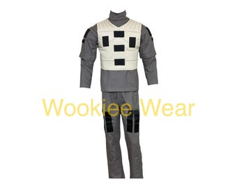 Handmade Superstar Deathwatch Mandalorian Flightsuit – Custom Cosplay Soft Parts