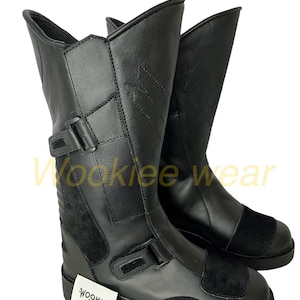 Darth Maul Inspired Leather Boots: Sith Warrior Cosplay Footwear