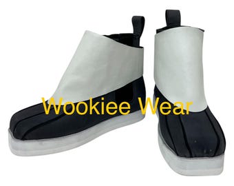 Handmade Boba Fett ESB Boots & Spats Set: Star Wars Cosplay Costume