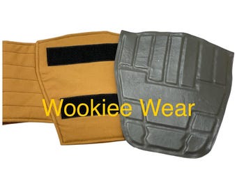 Mandalorian Inspired Armor Belt Set – Handmade Cosplay Waist Wrap