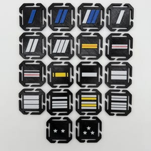 MOLLE tactical attachment rank National Gendarmerie