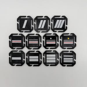 National Police MOLLE tactical attachment rank
