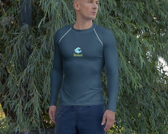 Customizable Men's Rash Guard Rash Guard Surfing Shirt Swimshirt